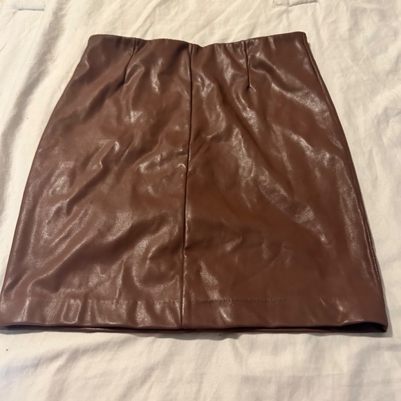 Dynamite leather skirt - Picture 2 of 2